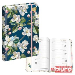 KALENDARZ KSIĄŻKOWY A6 192 METALL SPRING INTERDRUK