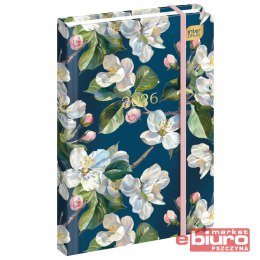 KALENDARZ KSIĄŻKOWY A6 192 METALL SPRING INTERDRUK