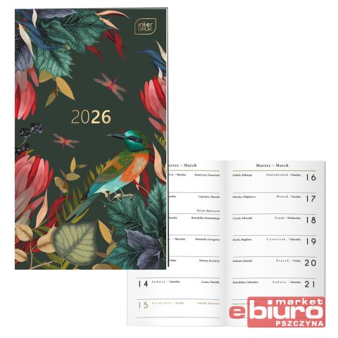 KALENDARZYK 64 STRONY MO 9X15,5 MO INTERDRUK