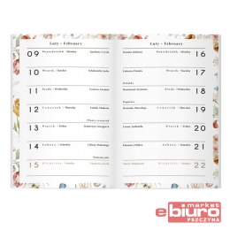 KALENDARZYK 64 STRONY MO A6 FOLWERS INTERDRUK