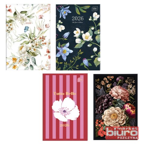 KALENDARZYK 64 STRONY MO A6 FOLWERS INTERDRUK