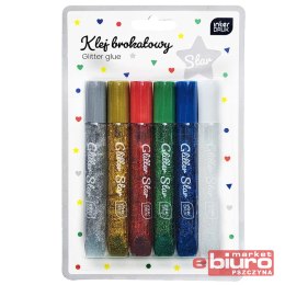 KLEJ BROKATOWY DO DEKOR 3D 6X10,5ML STAR INTERDRUK