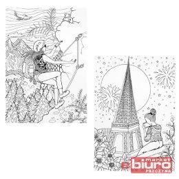 KOLOROWANKA ANTYSTRESOWA PODRÓŻNIKI MFP