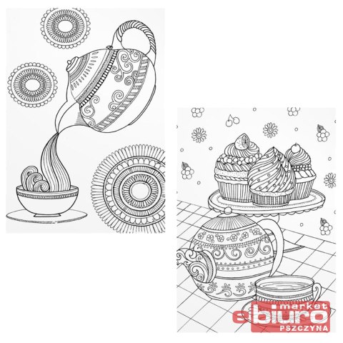 KOLOROWANKA ANTYSTRESOWA SŁODKOŚCI MFP