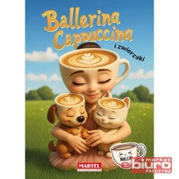 KOLOROWANKA BALLERINA CAPPUCCINA I ZWIERZAKI Z NAKLEJKAMI MARTEL