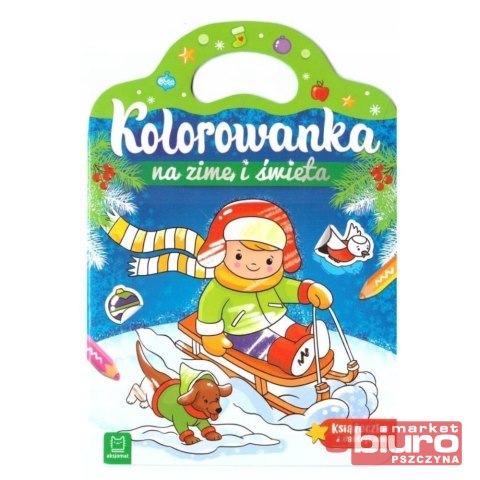 KOLOROWANKA NA ZIMĘ I ŚWIĘTA AKSJOMAT