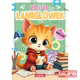 ŁAMIGŁÓWKI ZBIÓR ŁAMIGŁÓWEK Z NAKLEJKAMI 48 STRON MARTEL