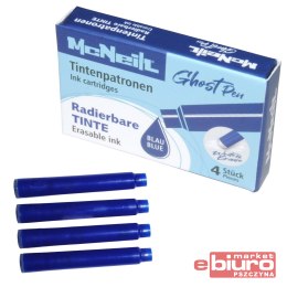 MCNEILL NABOJE DO PIÓRA WYMAZ 4SZT NIEB GHOST