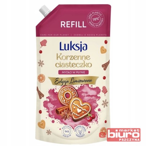 MYDŁO W PŁYNIE LUKSJA 900ML COOKIE ZAPAS