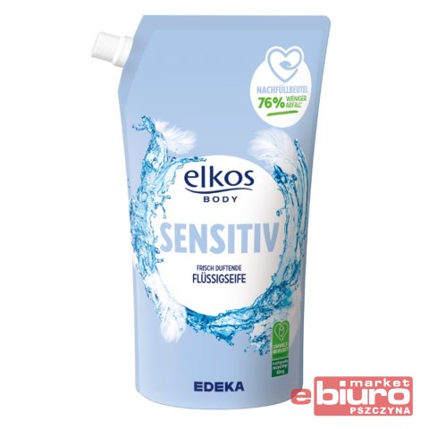 MYDŁO W PŁYNIE ZAPAS 1L SENSITIV ELKOS