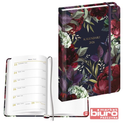 KALENDARZ KSIĄŻKOWY B5 192 METAL SAVAGE INTERDRUK