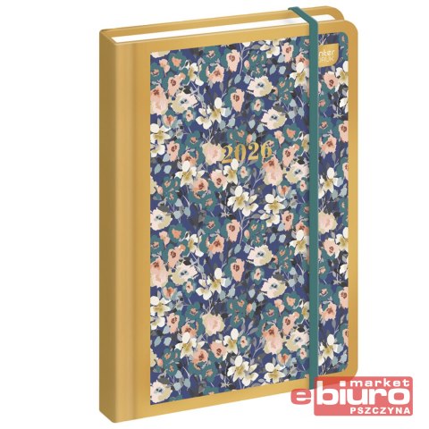 KALENDARZ KSIĄŻKOWY B6 192 METAL. MEADOW INTERDRUK