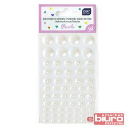 NAKLEJKI DEKORACYJNE 62SZT PEARLS INTERDRUK
