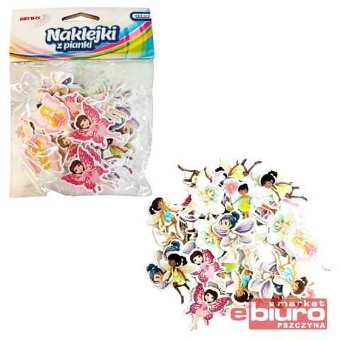 NAKLEJKI Z PIANKI PVC67 WRÓŻKI BREWIS