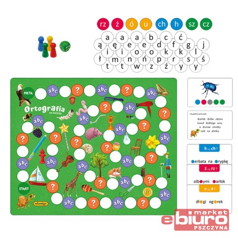 ORTOGRAFIA NA WESOŁO GRA ADAMIGO