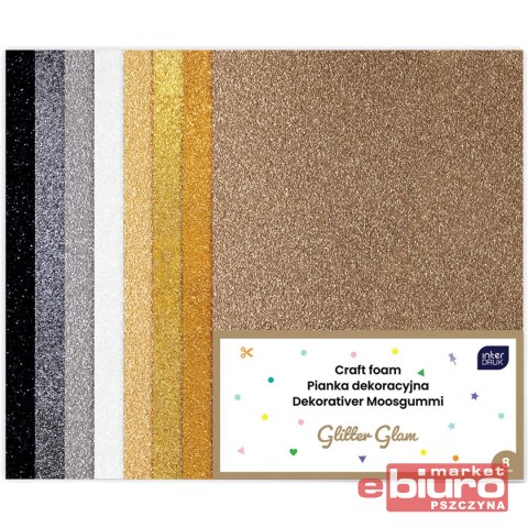 PIANKA DEKOR NC-019 BROKAT GLAM 8SZT INTERDRUK