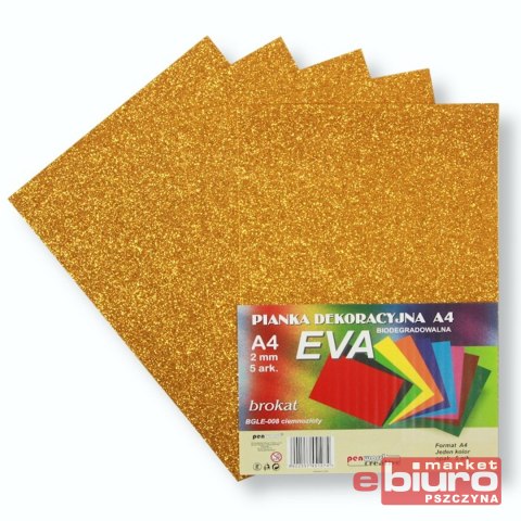 PIANKA EVA BROKAT A4 BIODEG A'5 C.ZŁOTA PSH