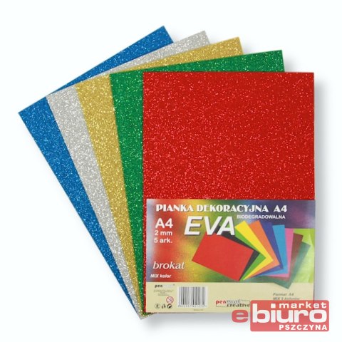 PIANKA EVA BROKAT A4 BIODEG A'5 MIX PSH