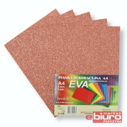 PIANKA EVA BROKAT A4 BIODEG A'5 MIEDZIANA PSH