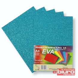 PIANKA EVA BROKAT A4 BIODEG A'5 NIEBIESKA PSH