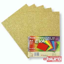 PIANKA EVA BROKAT A4 BIODEG A'5 ZŁOTA 1 PENWORD