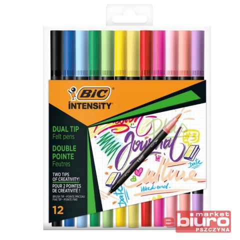 PISAK DUAL TIP CLAS+ PASTEL B12 BIC