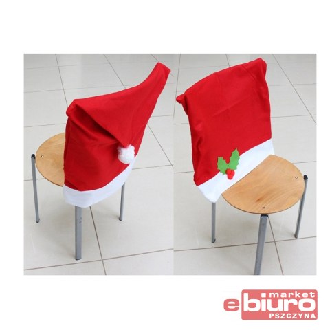 POKROWIEC NA KRZESŁO CZAPKA MIKOŁAJA GODAN