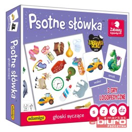 PSOTNE SŁÓWKA GŁOSKI SYCZĄCE ADAMIGO