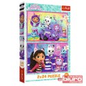 PUZZLE 2X24 ZABAWY Z GABBY 34433 TREFL
