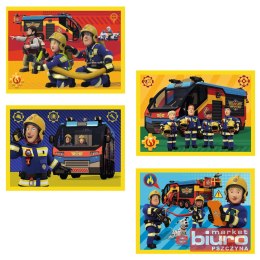 PUZZLE 4W1 STRAŻAK NA SYGNALE 34348 TREFL