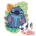 PUZZLE 50 DREWNIANE KONTUROWE WESOŁY STITCH TREFL