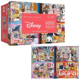 PUZZLE 6000 UFT THE GREAT BOOK OF DISNEY 81037 TRE