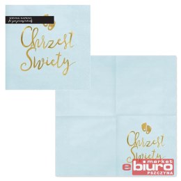 SERWETKI CHRZEST ŚWIĘTY J.NIEB 33X33CM A'12 PARTY
