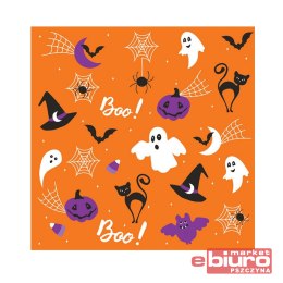 SERWETKI PAP HALLOWEEN GRAPHICS ON ORANGE A'20 GOD