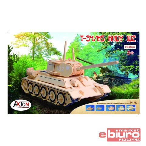 SKŁADANKA CZOŁG T-34 RUDY 102 D P175 AXTOM