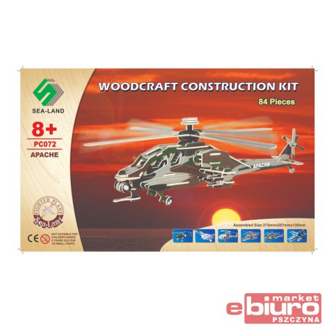 SKŁADANKA KOLOR HELIKOPTER APACHE CK K-PC072 AXTOM