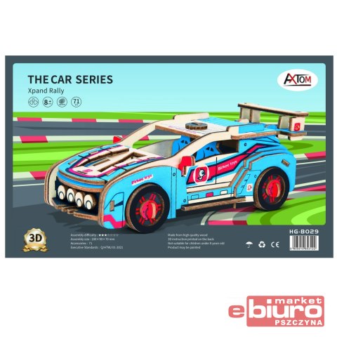 SKŁADANKA SAMOCHÓD RAJDOWY C HG-B029 AXTOM