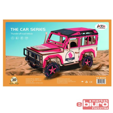 SKŁADANKA SAMOCHÓD TERENOWY THUNDER D HG-B026