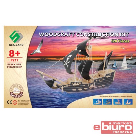 SKŁADANKA STATEK PIRACKI G P217 AXTOM