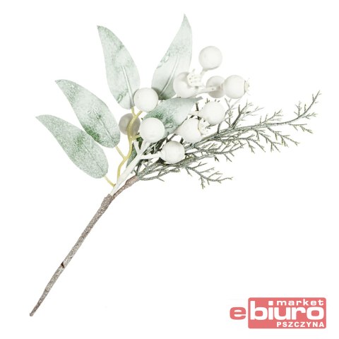 ŚWIĄTECZNA GAŁĄZKA BIAŁE JAGODY C ARPEX