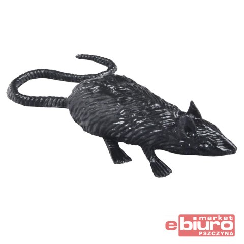 SZCZUR PLASTIKOWY 6CM 4SZT CZARNY 1042570 MFP