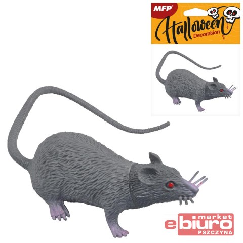 SZCZUR PLASTIKOWY 9CM SZARY 1042552 MFP