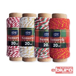 SZNUREK 20M CHRISTMAS INTERDRUK