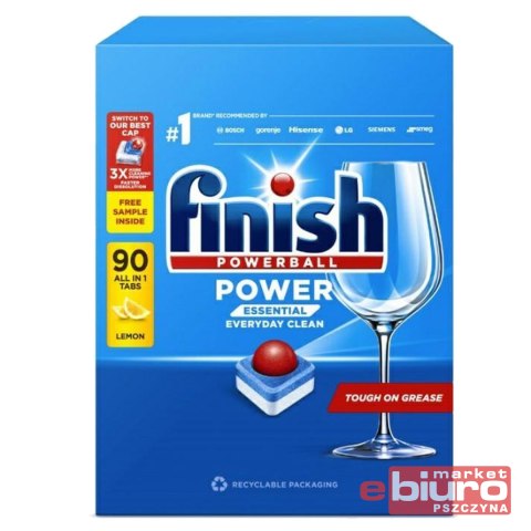 TABLETKI FINISH DO ZMYW POWER ESSENTIAL 90SZT+2GR
