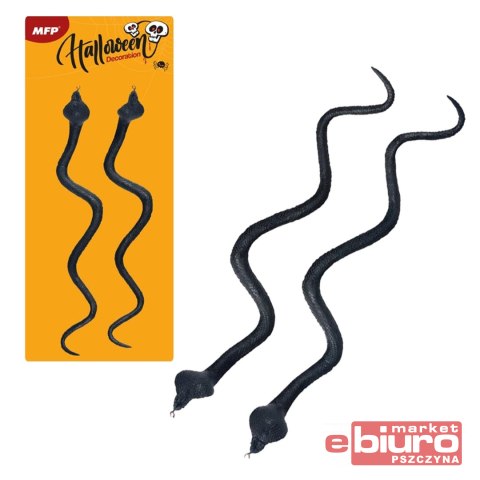 WĄŻ CZARNY 34CM 2SZT 1042569 MFP