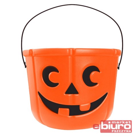 WIADERKO UŚMIECHNIĘTA DYNIA ROZM 18X14CM GODAN