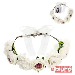 WIANEK BIAŁY 17CM PARTYDECO