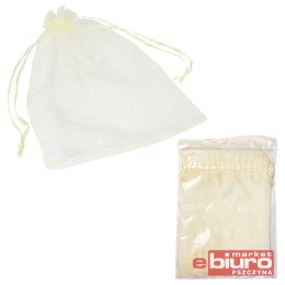 WORECZKI ORGANZOWE 20X15CM WR03 ECRU A'10 PSH