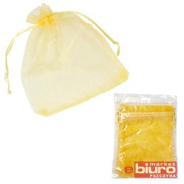 WORECZKI ORGANZOWE 20X15CM WR03 ZŁOTE A'10 PSH