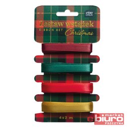 ZESTAW WSTĄŻEK 4X2M CHRISTMAS INTERDRUK